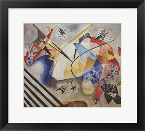 Framed Art White Centre, 1921 by Wassily Kandinsky Wall Decor 18x24 Artwork
