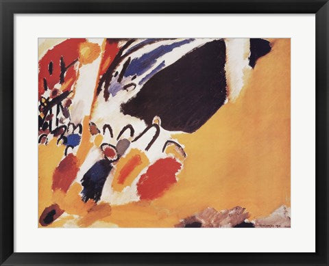 Framed Art Impression III, Concert by Wassily Kandinsky Wall Decor 18x24 Artwork
