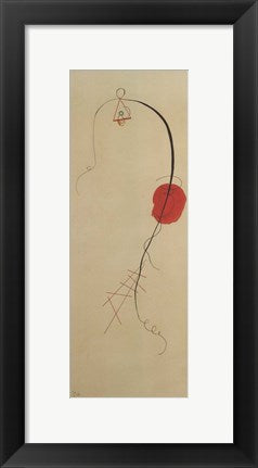 Framed Art Line, 1934 by Wassily Kandinsky Wall Decor 18x24 Artwork