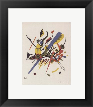 Framed Art Small Worlds (1922) by Wassily Kandinsky Wall Decor 18x24 Artwork