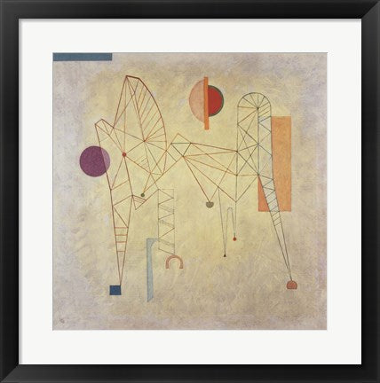 Framed Art All the More by Wassily Kandinsky Wall Decor 18x24 Artwork