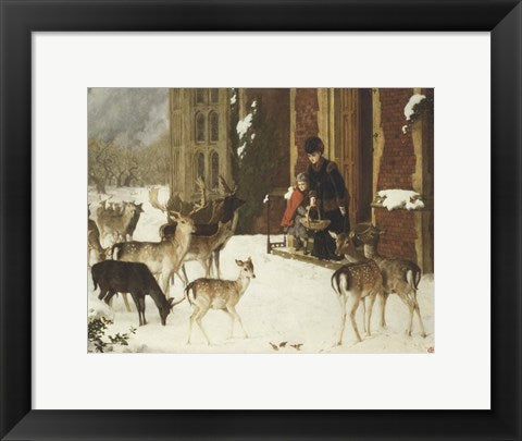 Framed Art Sisters of Charity by Charles Burton Barber Wall Decor 18x24 Artwork