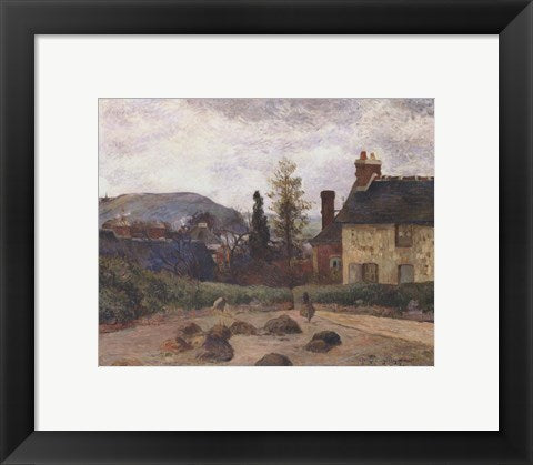 Framed Art Return from the Harvest by Paul Gauguin Wall Decor 18x24 Artwork