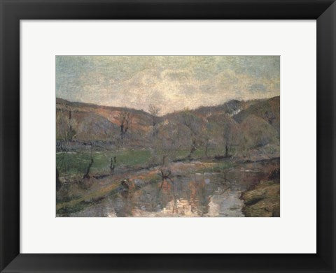 Framed Art Brittany, 1888 by Paul Gauguin Wall Decor 18x24 Artwork