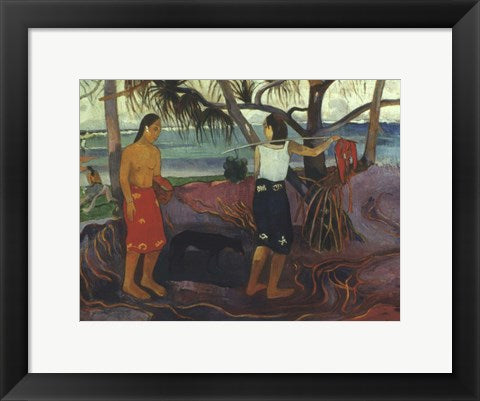Framed Art Pandanus, 1891 by Paul Gauguin Wall Decor 18x24 Artwork
