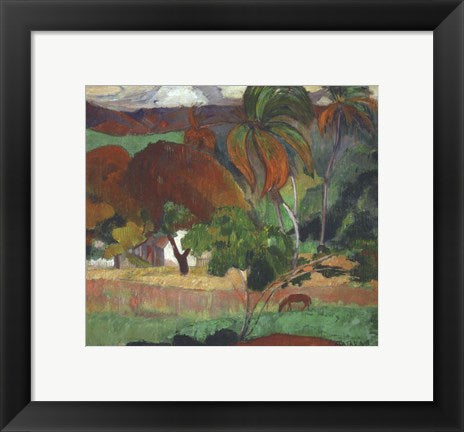 Framed Art Apatarao, 1893 by Paul Gauguin Wall Decor 18x24 Artwork