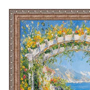 17x25 Frame Aged Antique Silver With Bead Picture Frame-D6661