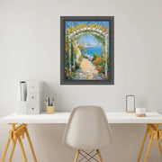 13x13 Frame Antique Black Wood Ornate Picture Frame