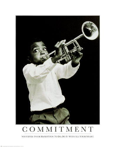 Framed Commitment 28 x 22