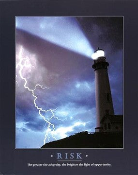 Risk by Anon: Motivational Wall Art Print - Shop Now for Office & Home Decor