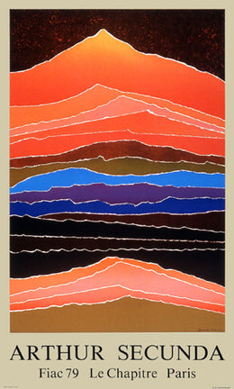 Fiac 1979 Le Chapitre by Arthur Secunda - Abstract Wall Art Print for Modern Décor