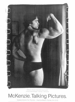 Arnold Schwarzenegger Schwartzenegger Art Print by Roger McKenzie - Iconic Bodybuilding Legend Wall Decor 28.5 x 21.75