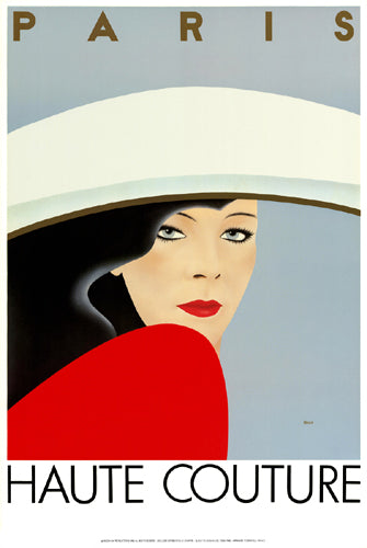 Haute Couture by Razzia - Elegant Fashion Wall Art Print | Shop Now