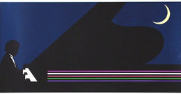 Gala II by Daniel Resnic - Modern Abstract Wall Art Print for Contemporary Home Decor | 20 x 38.5 Inch