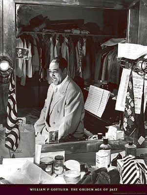 Duke Ellington Art Print by William Gottlieb - Jazz Legend Wall Decor 32x24 inch