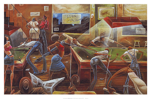 Change for a Dollar by Frank Morrison Art Print - Large Wall Art Decor 24.875 x 38