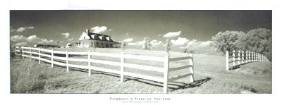 Farmhouse in Tennessee, New York Art Print by Ralf Uicker - Rustic Wall Décor 17.75 x 47
