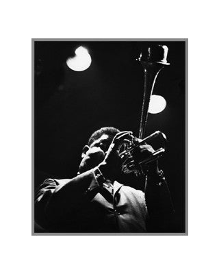 Dizzy Gillespie Art Print by Lee Tanner - Iconic Jazz Photography Wall Art 20x16 inch