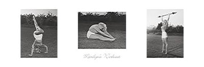 Marilyn Monroe Workout Art Print by Bettmann Archive - Iconic 11.75 x 3 Wall Decor