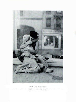 Lower Eastside Love Art Print by Ric Somekh - Urban Wall Art Décor for Home & Office