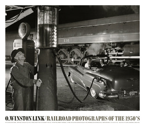 O. Winston Link Electricity Fails Art Print - Vintage Railroad Photography Wall Art 27.5 x 31.5