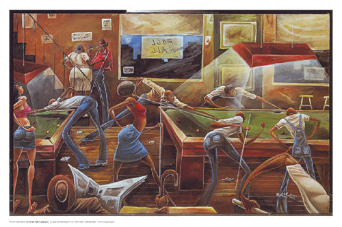 Framed Change for a Dollar (mini) by Frank Morrison | 8 7/8 x 13 1/2 Art P...