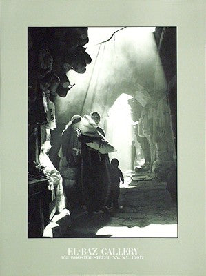 Jerusalem Market by Jacob El Baz Wall Art Décor 24 1/8 x 18 Art Print