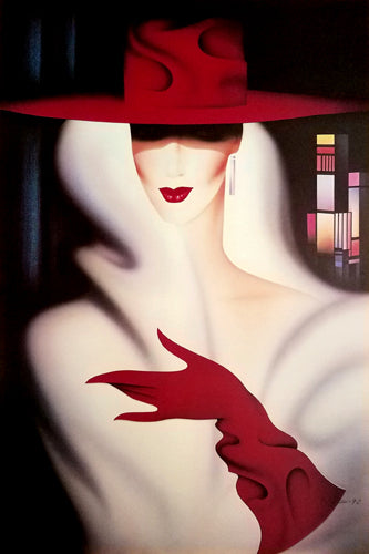 Nuit de Reve by Erik Freyman - Abstract Wall Art Print for Modern Home Decor 36x__ inches