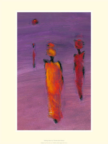 Walking Home by Michelle Buhl-Nielsen - Serene Art Print for Modern Wall Décor