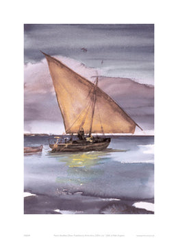 Contrasting Reflection by Patrick Bradfield - Abstract Wall Art Print for Modern Décor | 15.7 x 11.8