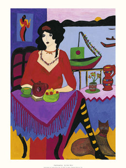 Daydreaming by Eva Weir - Abstract Wall Art Print for Home Decor | 15.75 x 11.75