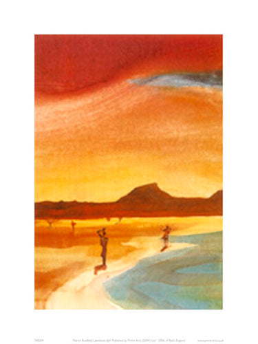 Lakeshore Idyll Art Print by Patrick Bradfield - Scenic Wall Decor for Home & Office