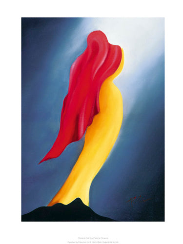 Distant Call by Patrick Ciranna - Abstract Landscape Art Print | Modern Wall Decor 15.7