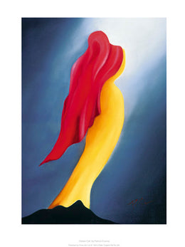 Distant Call by Patrick Ciranna - Abstract Landscape Art Print | Modern Wall Decor 15.7