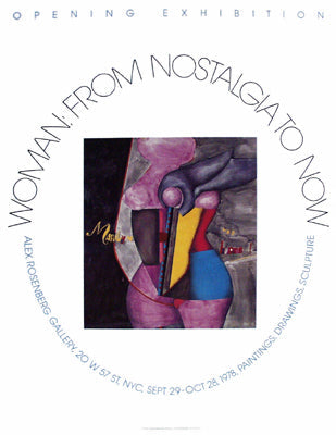 Framed Marilyn Was Here, 1967 by Richard Lindner | 26 x 20