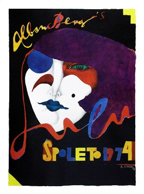 Spoleto, 1974 by Richard Lindner - Vintage Abstract Art Print | Modern Wall Decor