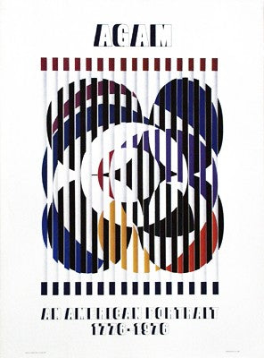 Birth of a Flag, 1975 by Yaacov Agam Wall Art Décor - Fine Art Print for Home & Office