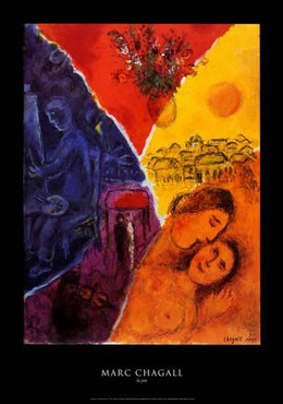 La Joie by Marc Chagall: Vibrant Abstract Art Print | Modern Wall Decor