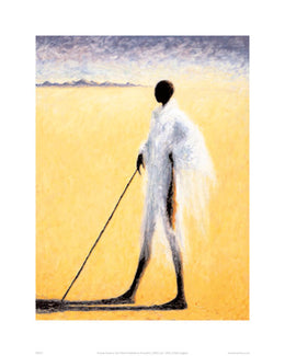 Long Shadow by Tilly Willis Art Print - Abstract Wall Decor 19.7x10.5 inches