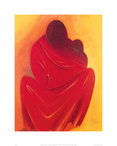 Tenderness by Patrick Ciranna Art Print - Romantic Wall Art Décor 19.7 x 1...