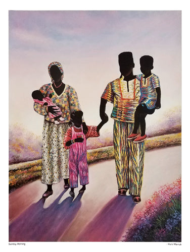 Sunday Morning by Hulis Mavruk - Vibrant 24x... " Wall Art Print