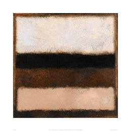 Bea Last Earth Walk Composition No.03 Art Print - 19.7 x 19.7 Abstract Wall Art Décor