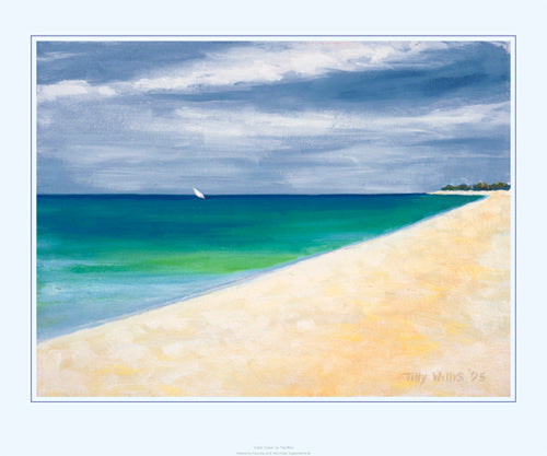 Indian Ocean by Tilly Willis Wall Art Décor 19.7 x 23.6 Art Print