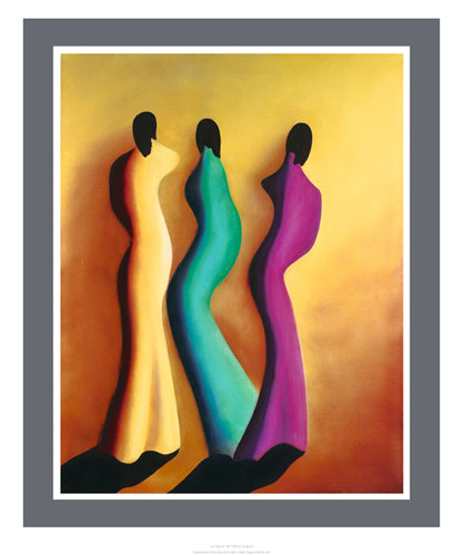 La Dance by Patrick Ciranna Art Print - Modern Dance Wall Decor 23.6 Inch