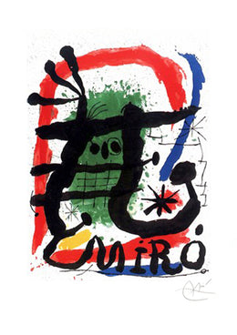 Joan Miró XXE Art Print - Abstract Surrealism Wall Décor