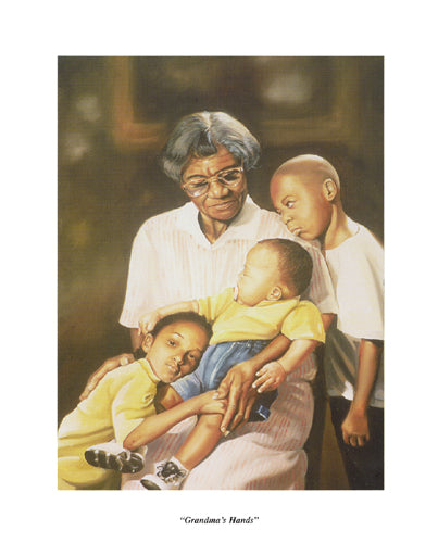 Grandma's Hands by Tim Hinton Wall Art Décor 10 x 8 Art Print