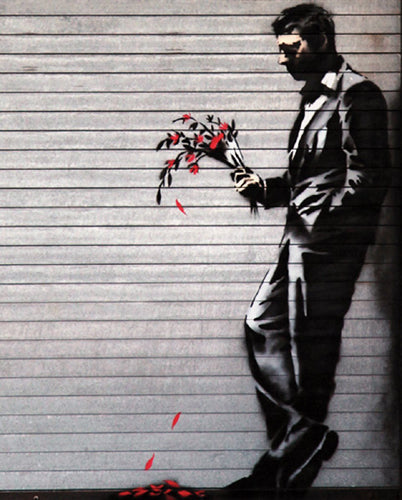 Framed Wither by Banksy | 14 x 11