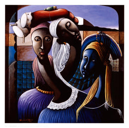 Trilogy of Expression II by Shubert Denis - Modern Abstract Wall Art Print