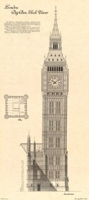 Big Ben Clock Tower Art Print by Yves Poinsot - Iconic London Wall Decor