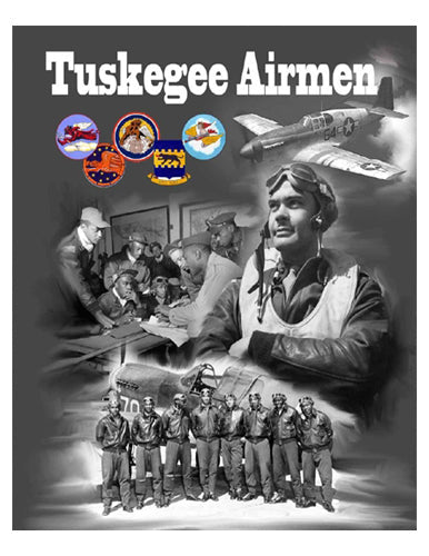 Framed Tuskegee Airmen by Wishum Gregory | 11 x 8 ½